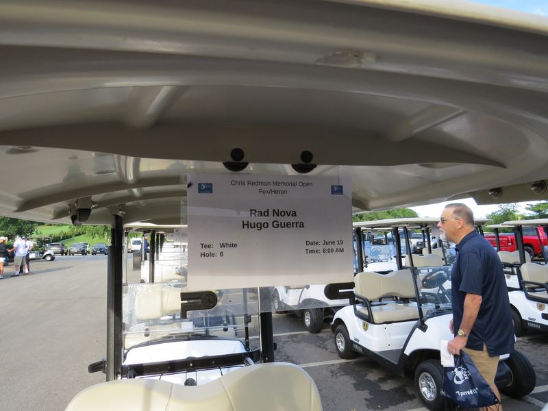 Pairings posted on the cart